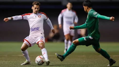 Marco Collao y Matías Cavalleri en el último Unión La Calera vs Audax Italiano.