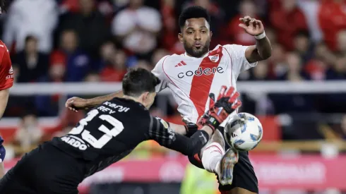 Borja es el arma de gol de River, pero anda con la pólvora mojada