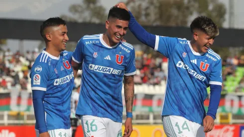 Matías Sepúlveda celebra su golazo en Copa Chile ante Palestino