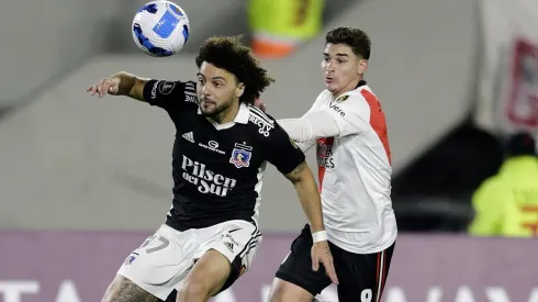 Julián Álvarez y River Plate enfrentaron a Colo Colo en 2022