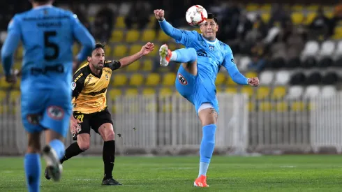 Steffan Pino en Coquimbo Unido vs Deportes Iquique, en la fecha 19 del Campeonato Nacional 2024.