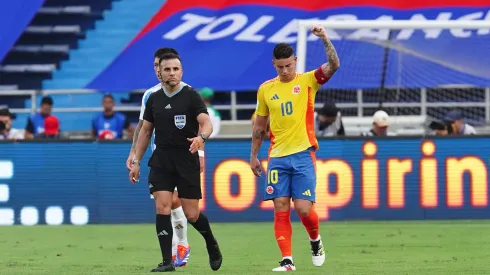 James Rodríguez marcó el segundo gol de Colombia.
