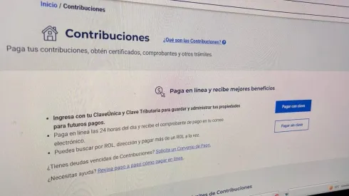 Pago de las contribuciones.