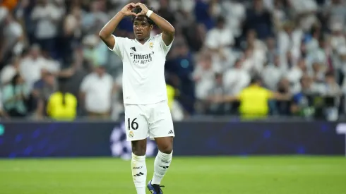 Endrick marcó su primer gol en la Champions.