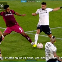 Revelan los audios del VAR en polémica jugada de Borja en Colo Colo vs River: \'Baja intensidad\'