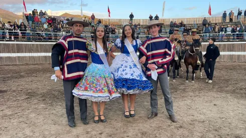 Los campeones celebran en Colina.