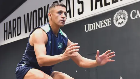Udinese revela cómo han sido los días de Alexis sin jugar
