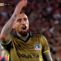 \'¡Cag...!\': Arturo Vidal enfurecido con Franco Armani por hacer tiempo