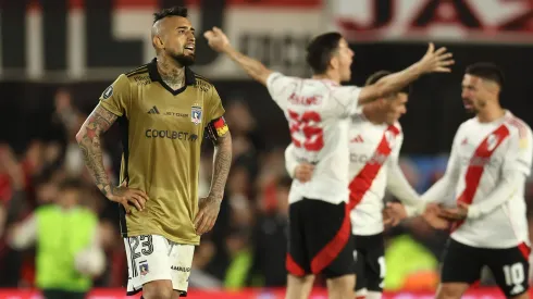 Vidal no pudo salvar a Colo Colo en la Libertadores