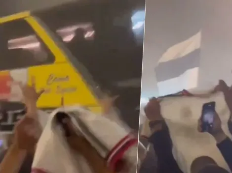 Video: Así recibieron los hinchas a Colo Colo