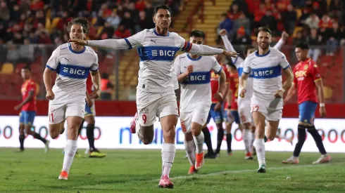 Fernando Zampedri anotó en el último Universidad Católica vs Unión Española, disputado en el Estadio Santa Laura, en la primera rueda del Campeonato Nacional.