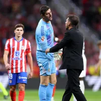 Video: Courtois celebra gol del Real Madrid y los hinchas del Atlético explotan