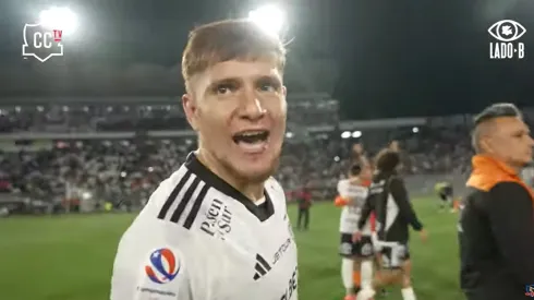 Leonardo Gil mandó un recado tras el triunfo de Colo Colo
