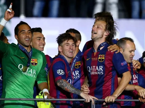 Leyenda culé se retira al mes que lo hiciera su amigo Claudio Bravo