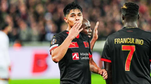 Darío Osorio anotó en el empate 1-1 entre Midtjylland y Hoffenheim, en la primera fecha de la UEFA Europa League 2024/25.