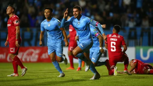 Agustín Nadruz anotó en la victoria de Deportes Iquique sobre Ñublense en la primera rueda del Campeonato Nacional 2024.