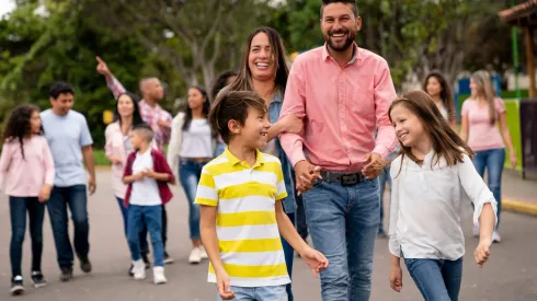 Panoramas en Santiago.