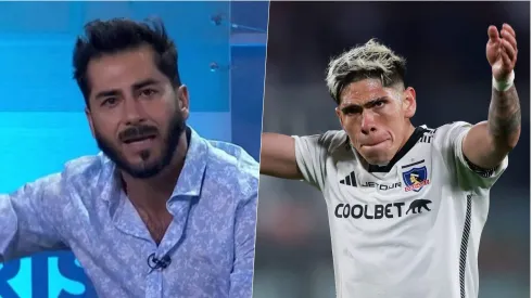 Carlos Palacios le respondió a Johnny Herrera, pero después borró el mensaje