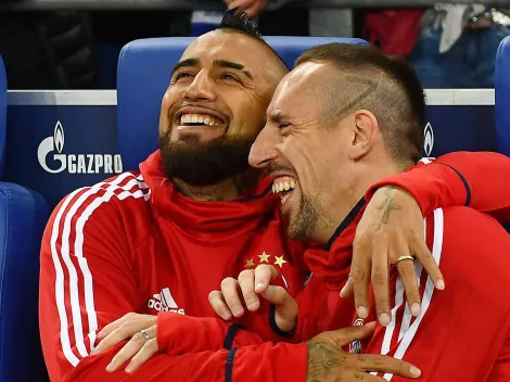 Arturo Vidal promete visita de Franck Ribéry a Colo Colo