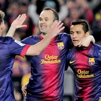 La tierna despedida de Alexis Sánchez a Andrés Iniesta: “Se despide una excelente persona conmigo”