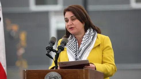 Actual alcaldesa de Cerrillos, Lorena Facuse.