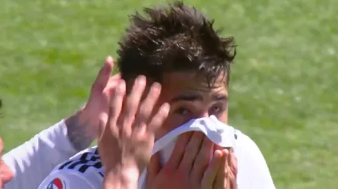 Guillermo Paiva sigue sin poder anotar y explotó en llanto tras el triunfo ante Huachipato.