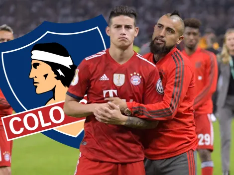 Vidal revela telefonazo a James para que venga a Colo Colo