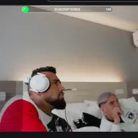 Carlos Palacios reaparece en transmisión de Arturo Vidal para ver partido de Chile vs Colombia