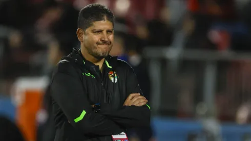 Óscar Villegas en el Estadio Nacional.