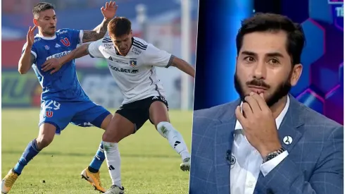 Johnny Herrera no baja los brazos por la U en la final del torneo.