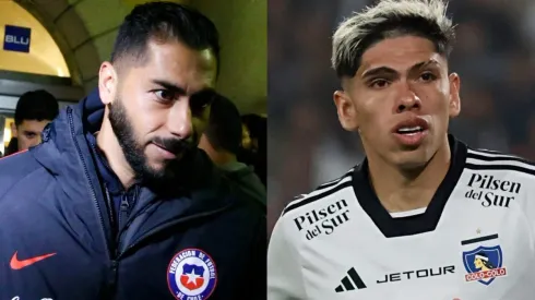 Johnny Herrera contra Carlos Palacios.