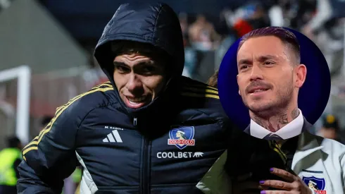 Mauricio Pinilla se va contra Palacios.