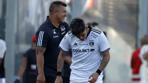 Jorge Almirón habló de la situación de Carlos Palacios.