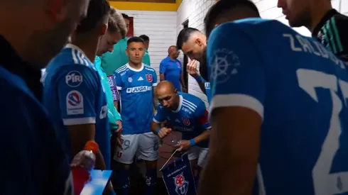 Marcelo Díaz le habló fuerte y claro al plantel de la U antes del partido con la UC.