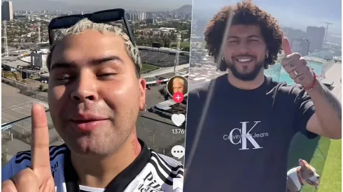 Maxi Falcón apareció en la terraza del edificio viral de tiktok