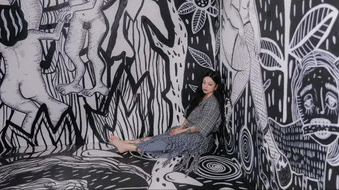 La artista nacional estrena su obra artística.