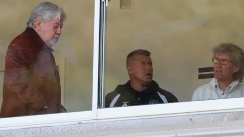 Toda la plana mayor de Colo Colo llegó a defenderse de la U.