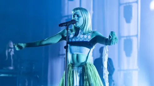 Aurora en Manchester Apollo, el 4 de octubre de 2024.