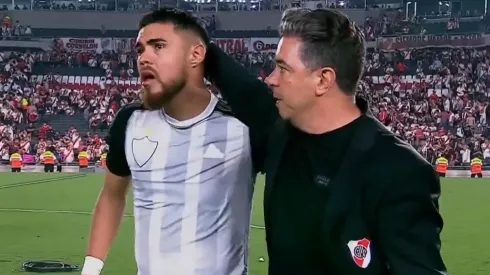 Paulo Díaz fue criticado por los hinchas de River