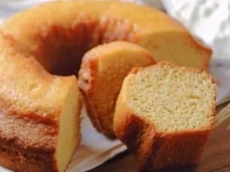 Receta de queque esponjoso, delicioso y fácil de hacer rápidamente