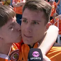 Llenan de cariño al capitán de Cobreloa tras el descenso a la Primera B: "Nos quedamos"