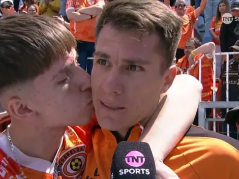 Llenan de cariño al capitán de Cobreloa tras el descenso a la Primera B: "Nos quedamos"