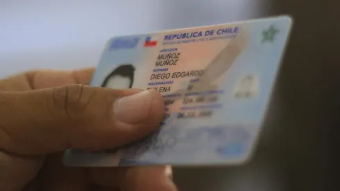 Carnet de identidad chileno.