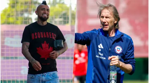 Vidal regresó a la selección chilena para las Eliminatorias.