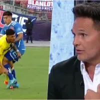 La furia de Rafael Olarra por el gol anulado a U. de Chile: "El jugador de Everton se tira antes"