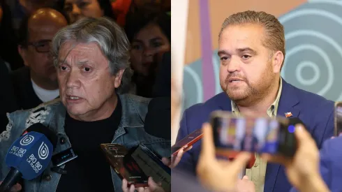 Alejandro Navarro ala izquierda y Sergio Giacamana a la derecha.