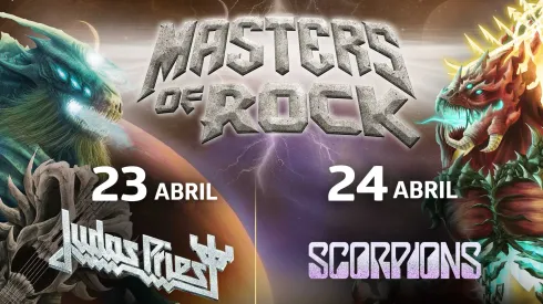 Este jueves se confirmó el line-up de una nueva edición del Masters of Rock Chile 2025.