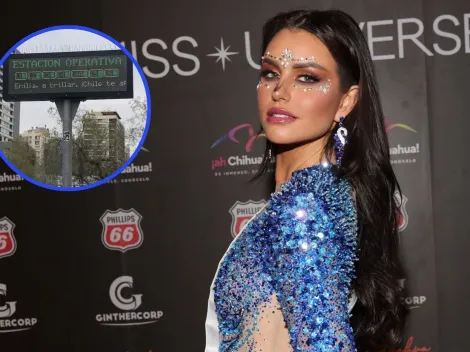 Metro entrega apoyo a Emilia Dides con particular gesto