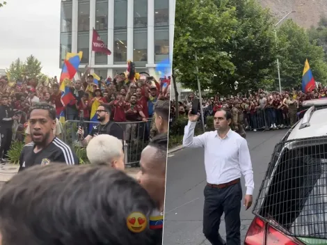 Jugador de la U se emocionó con el banderazo de Venezuela