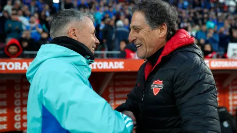 Gustavo Álvarez y Mario Salas, los entrenadores finalistas de la Copa Chile 2024.